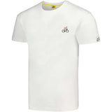 Tour de France Broderie T-Shirt - Weiss