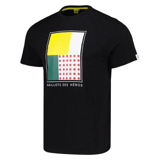 T-Shirt Tour de France Colors - Black