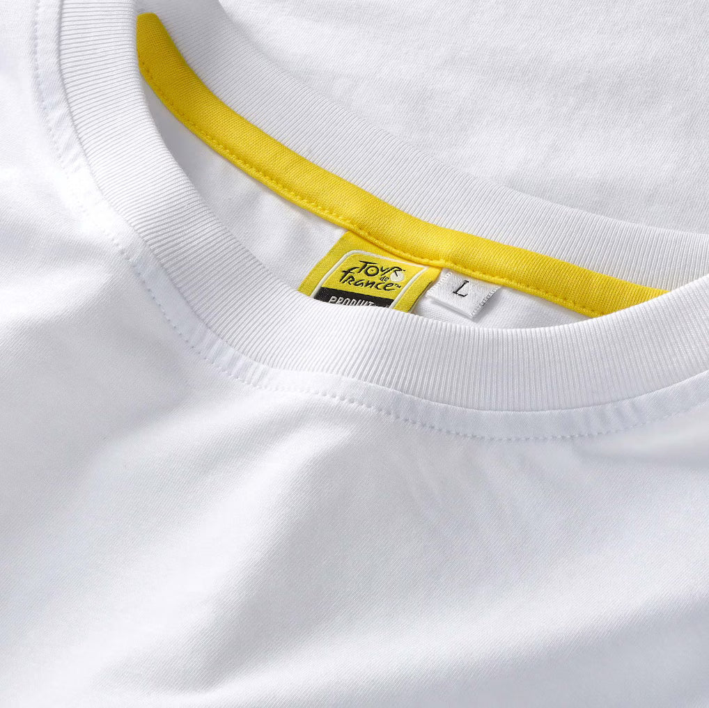 Tour de France Parcours 2026 T-Shirt - Weiss