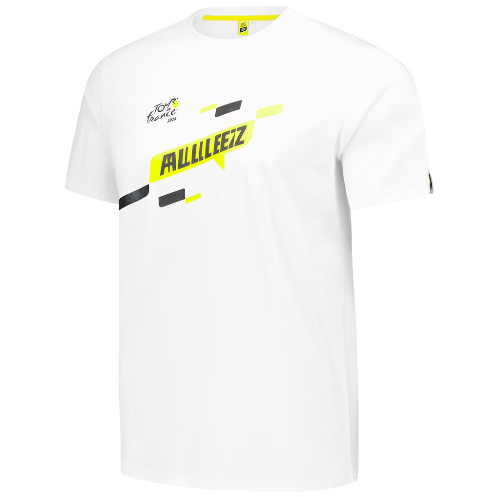 Tour de France Parcours 2026 T-Shirt - Weiss