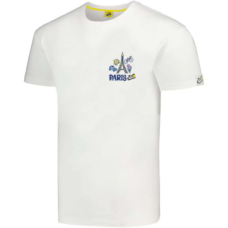 T-Shirt Tour de France Paris - Blanco