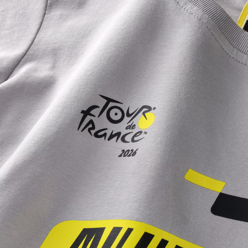 Tour de France Parcours 2026 kid T-shirt - Grey