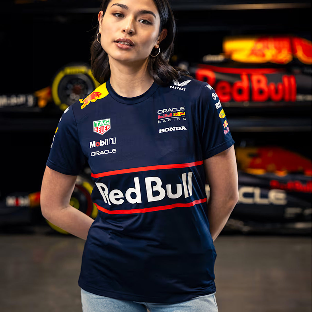 T-Shirt donna Oracle Red Bull Racing Red Bull