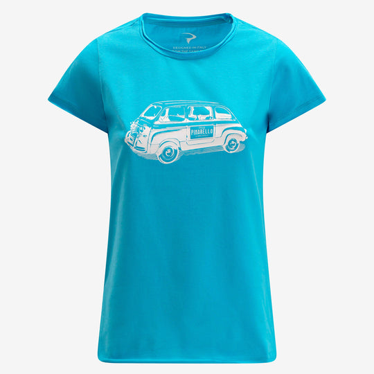 T-Shirt mujer Pinarello Multipla - Azul