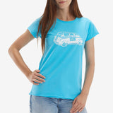 T-Shirt donna Pinarello Multipla - Azzurro Pinarello