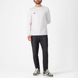 T-Shirt maniche lunghe Castelli Logo Tee - Bianco Castelli