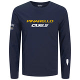 Langarm-T-Shirt Pinarello-Q36.5 Pro Cycling Team 2026 - Blau