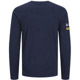 Langarm-T-Shirt Pinarello-Q36.5 Pro Cycling Team 2026 - Blau