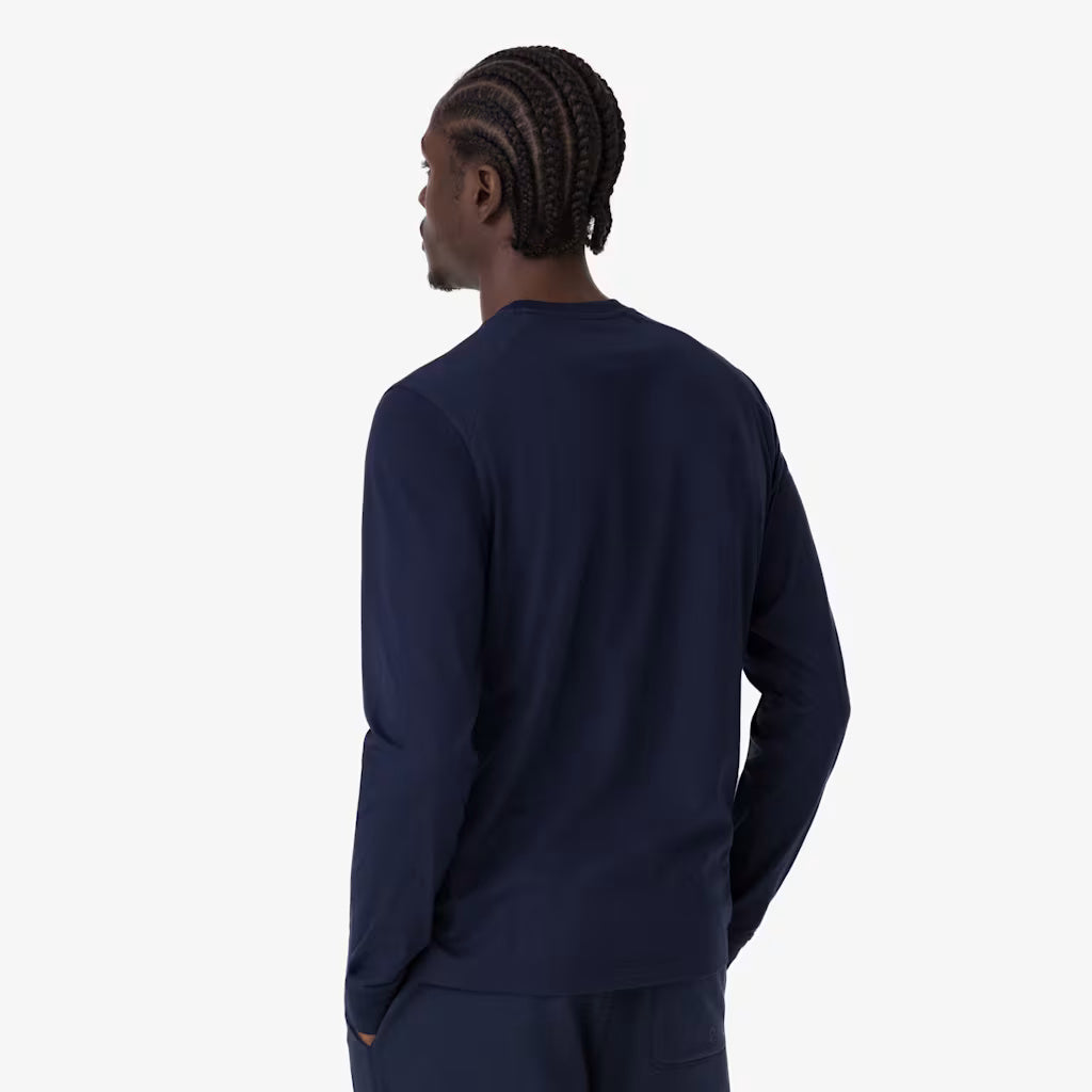 T-Shirt maniche lunghe Rapha Cotton - Blu Rapha