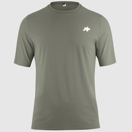 T-shirt Assos Tactica Post Ride T5 - Verde chiaro Assos