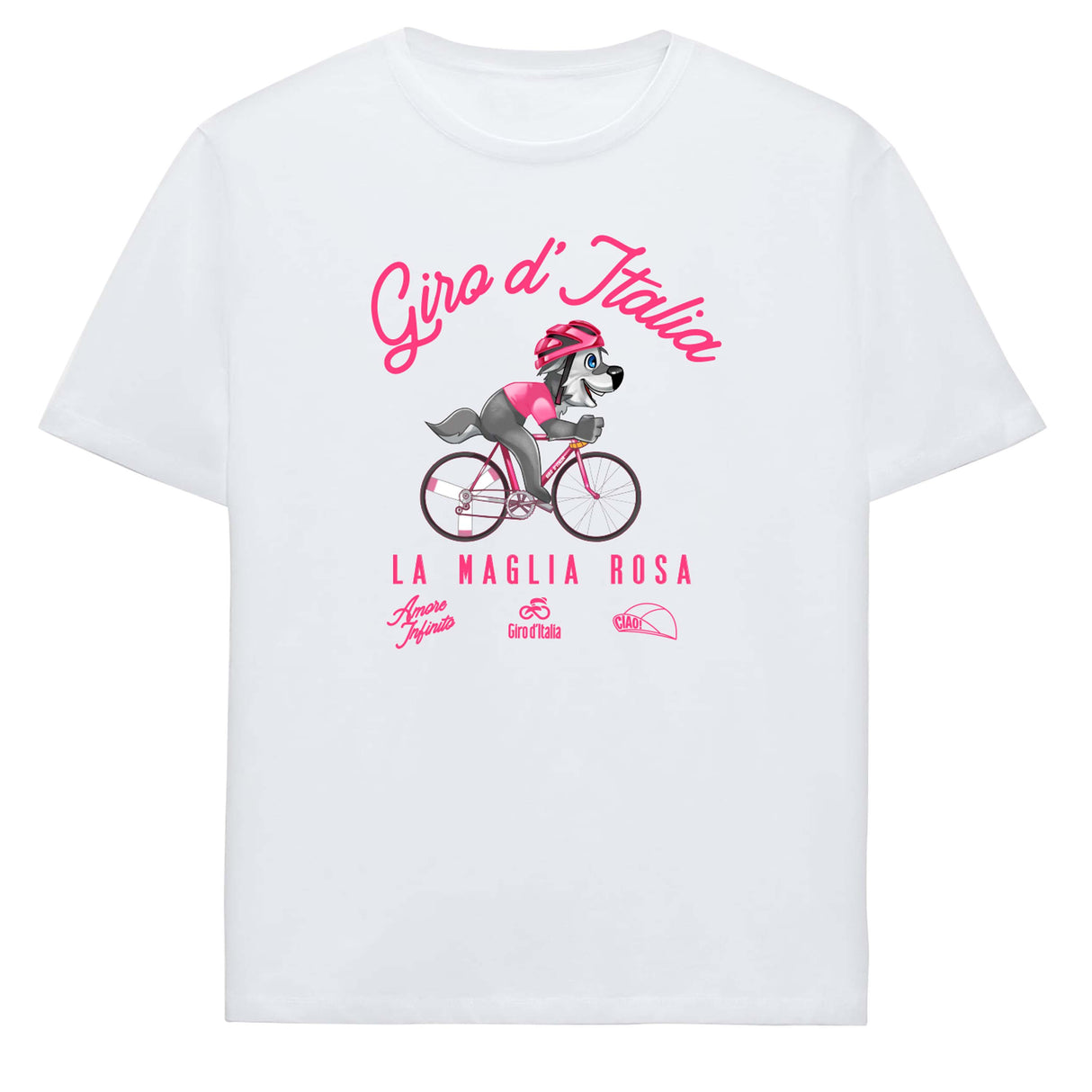 T-shirt Bambino Wolfie Maglia Rosa Giro d'Italia Giro d'Italia