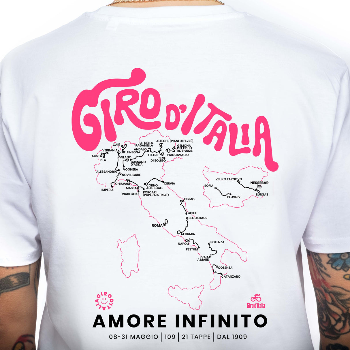 T-shirt Giro d'Italia #109
