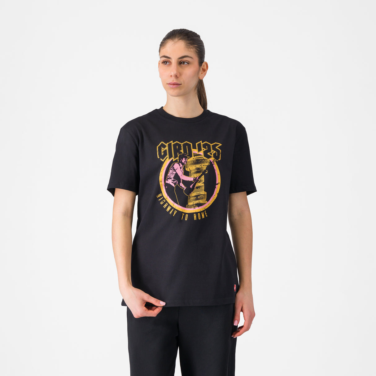 T-shirt Giro d'Italia - Highway To Rome Castelli