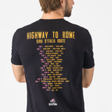 T-shirt Giro d'Italia - Highway To Rome Castelli