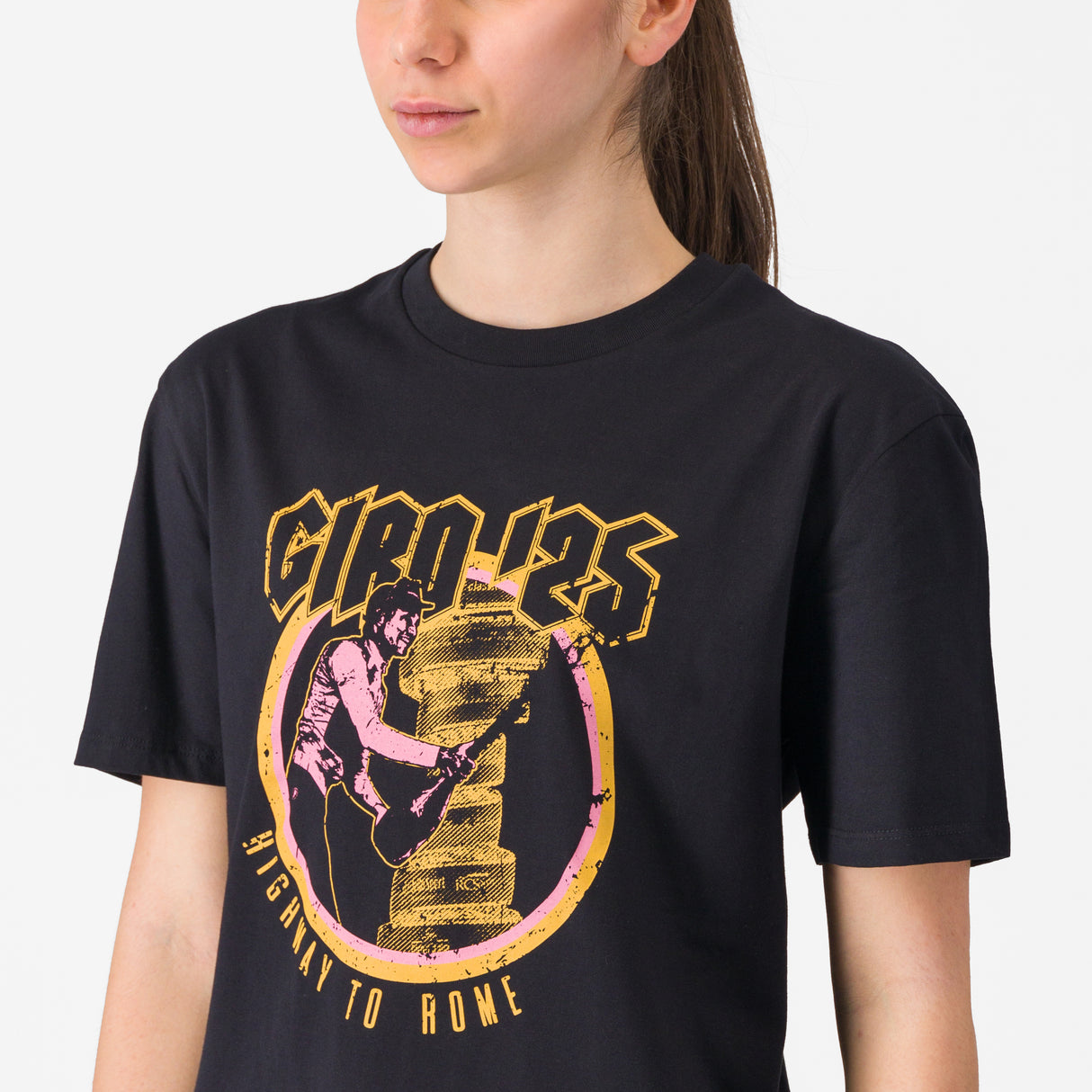 T-shirt Giro d'Italia - Highway To Rome Castelli