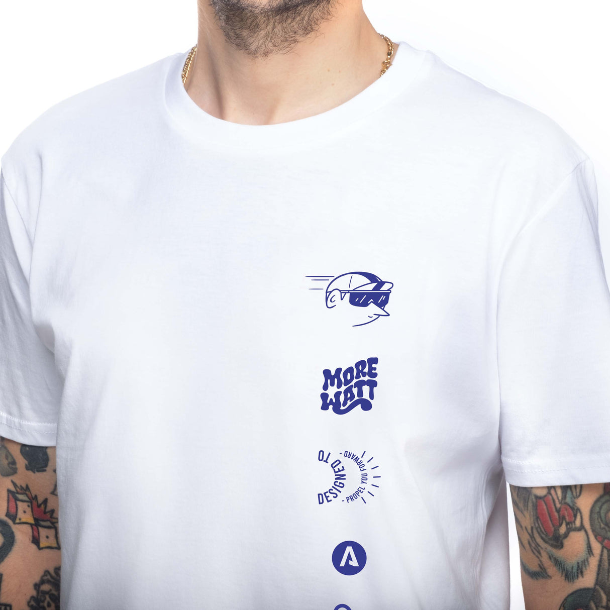 More Watt T-shirt - White