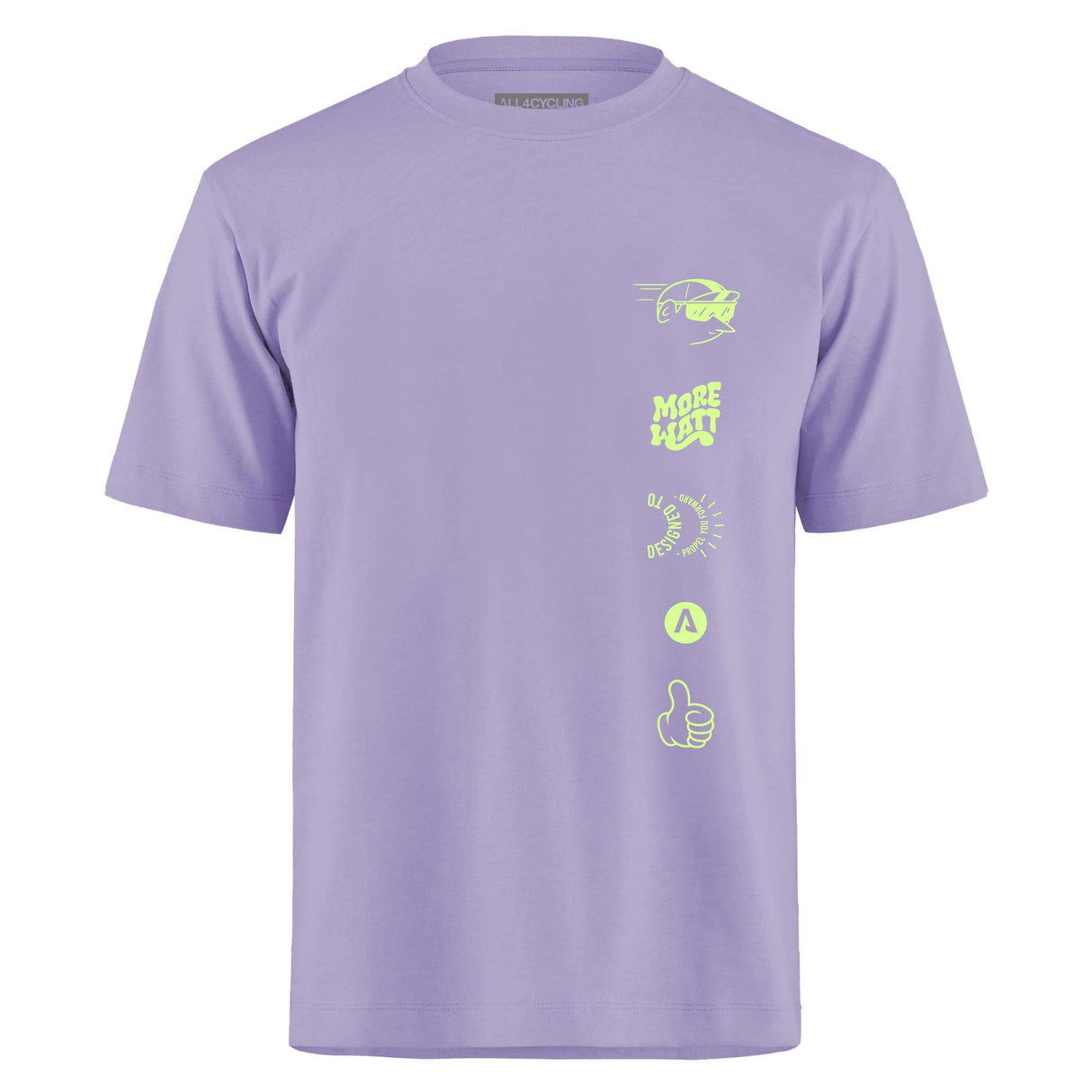 More Watt T-shirt - Lilac