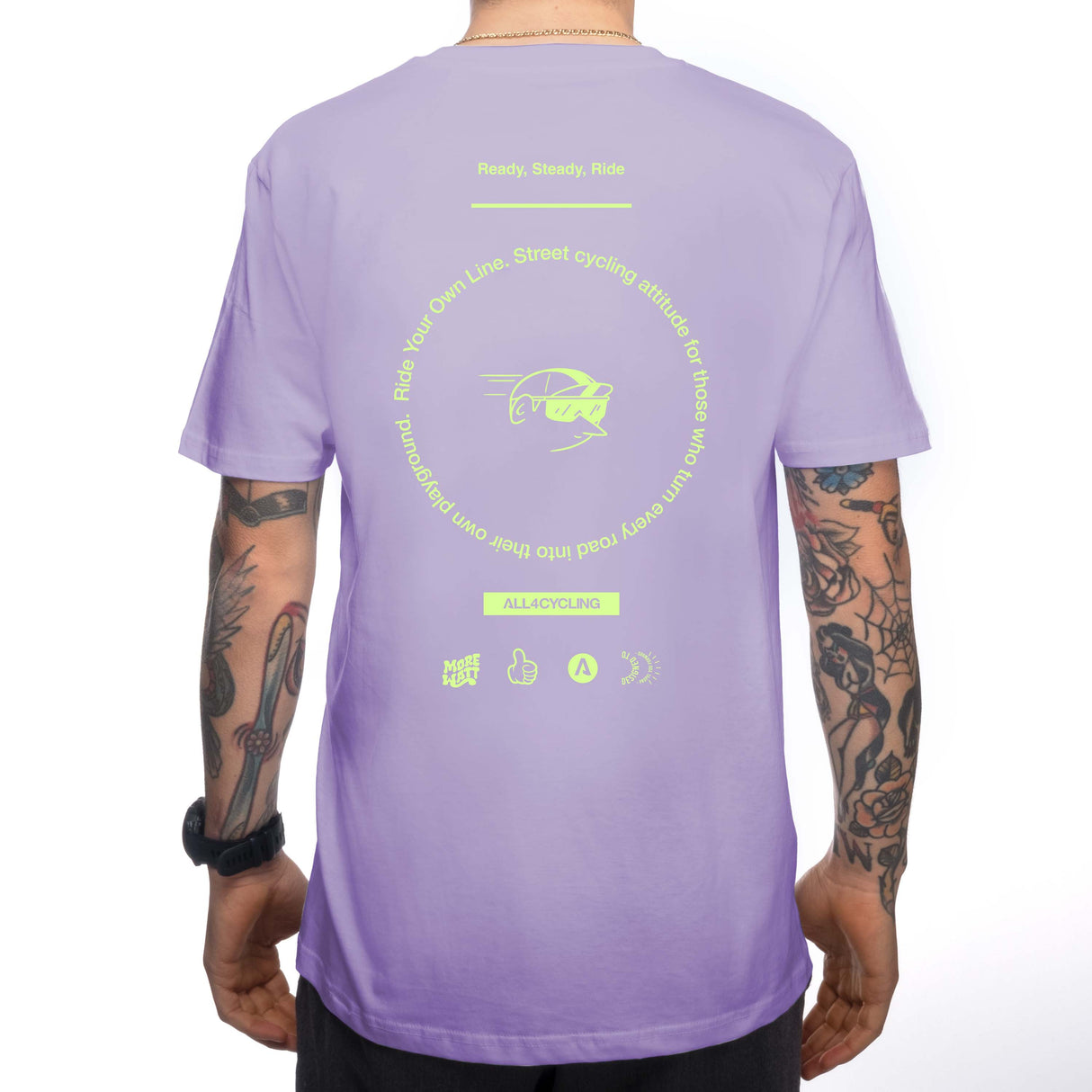 More Watt T-shirt - Lilac