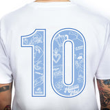 T-Shirt Napoli 10 Giro aus Italien