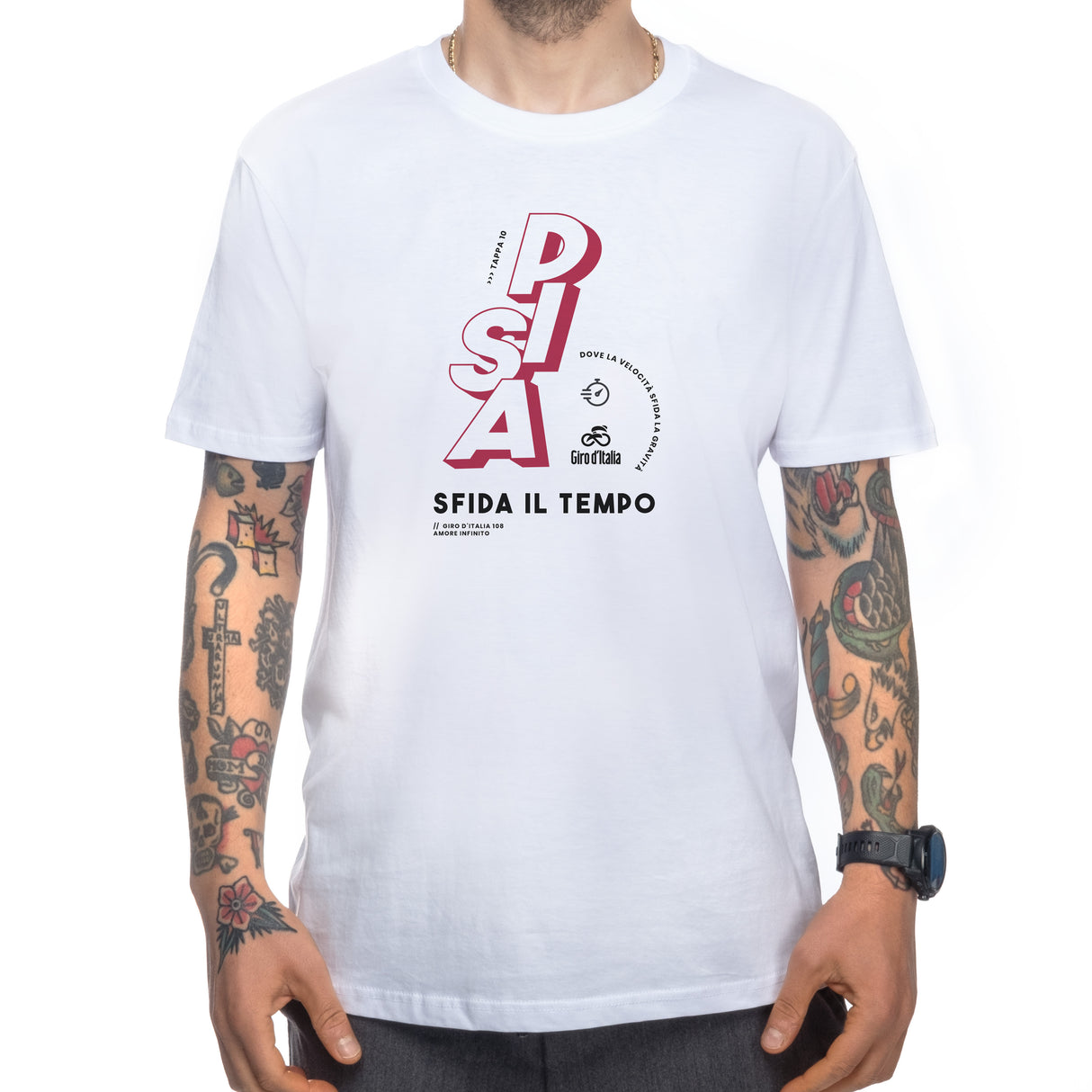 T-shirt Pisa Giro d'Italia All4cycling