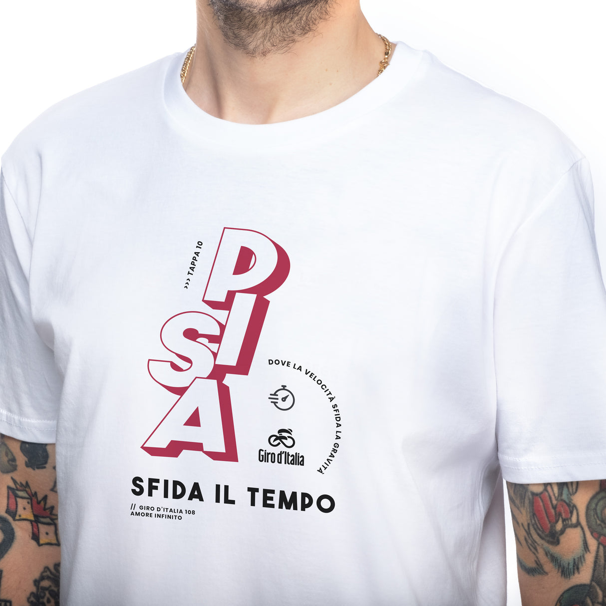 T-shirt Pisa Giro d'Italia All4cycling