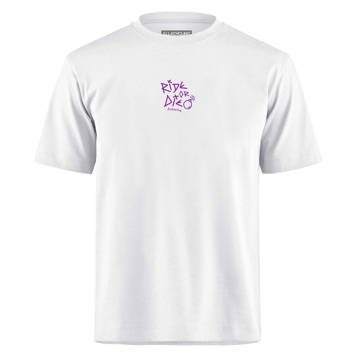 T-Shirt Ride or Die - Weiß