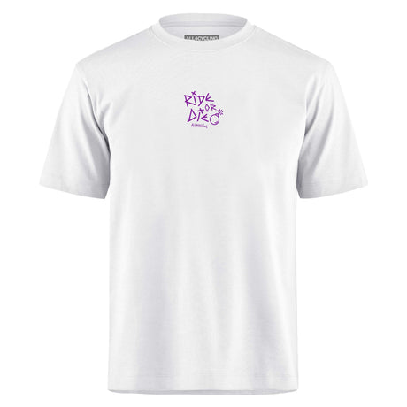 T-shirt Ride or Die - Blanc
