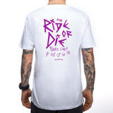 T-Shirt Ride or Die - Weiß