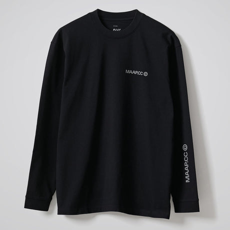 T-shirt maniche lunghe Maap Essentials CC - Nero Maap