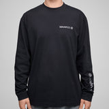 T-shirt maniche lunghe Maap Essentials CC - Nero Maap