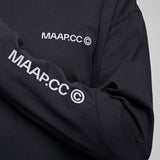T-shirt maniche lunghe Maap Essentials CC - Nero Maap