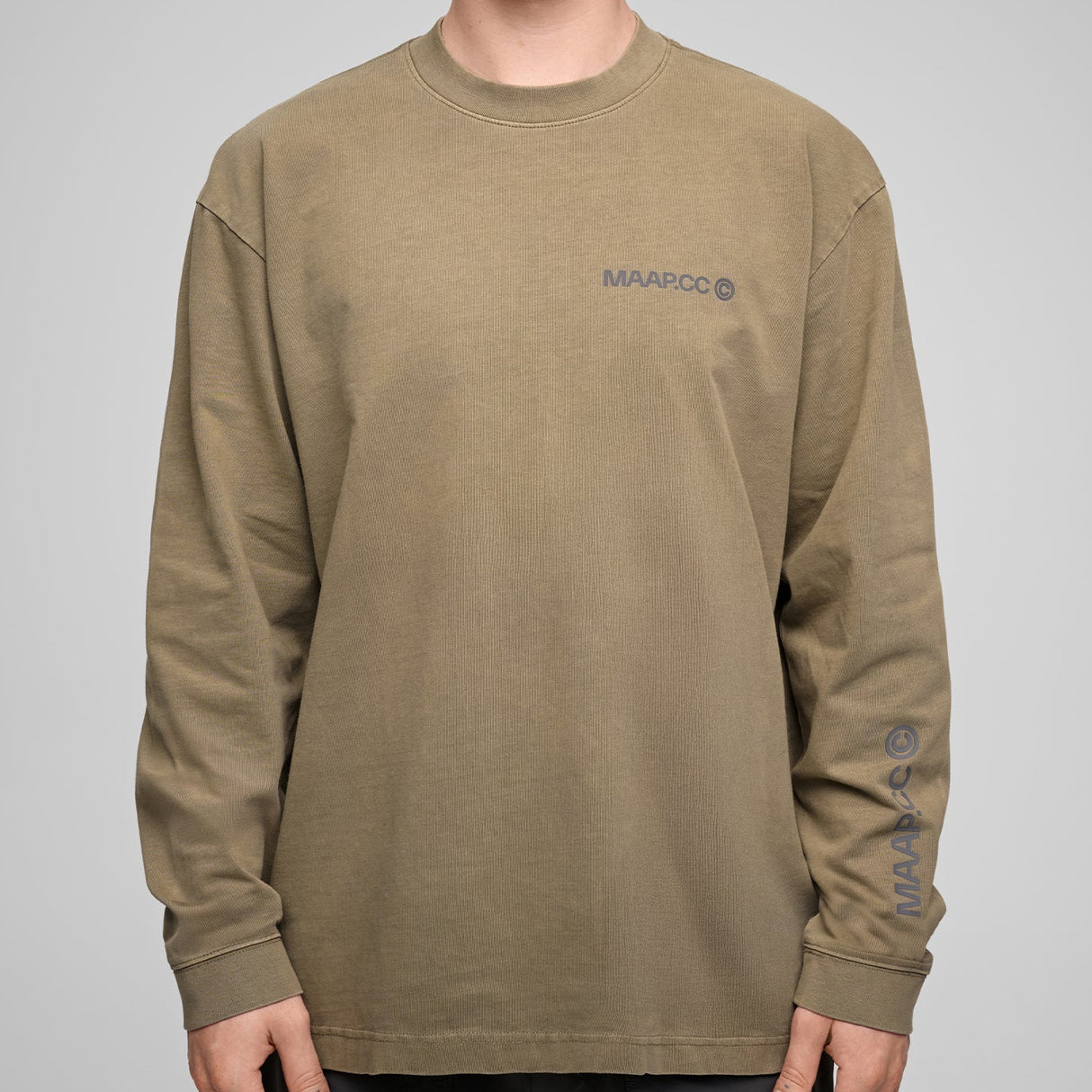 T-shirt maniche lunghe Maap Essentials CC - Verde Maap