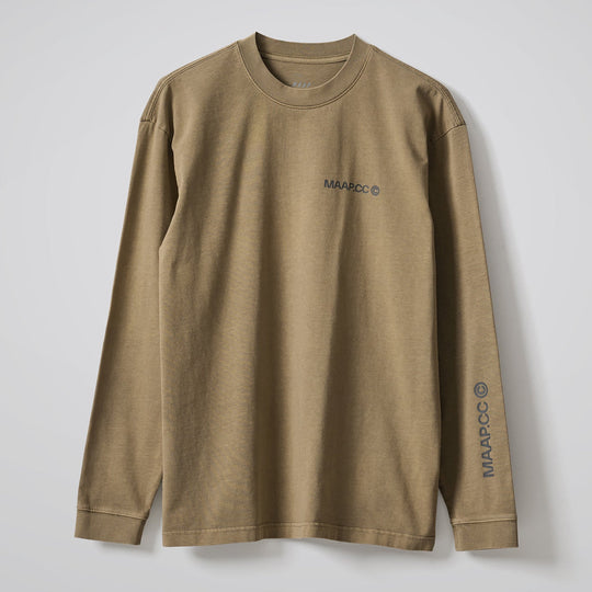 T-shirt maniche lunghe Maap Essentials CC - Verde