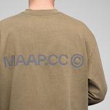 T-shirt maniche lunghe Maap Essentials CC - Verde Maap