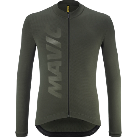Maglia maniche lunghe Mavic Aksium Thermo - Verde - G