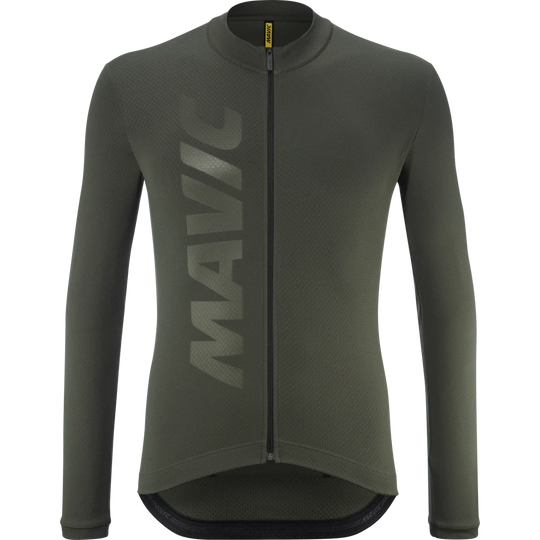 Maillot manches longues Mavic Aksium Thermo - Vert