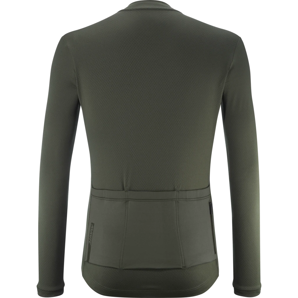 Maglia maniche lunghe Mavic Aksium Thermo - Verde - H