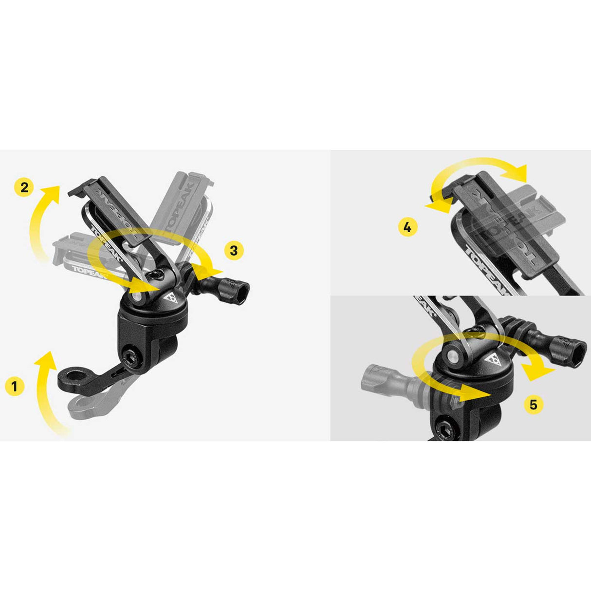 Supporto Topeak per MOTO RIDECASE Mount RM - G