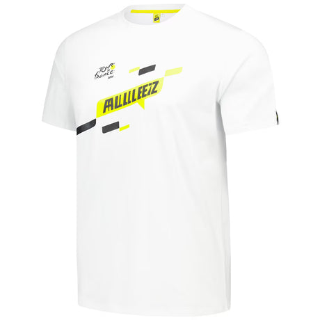 T-Shirt Tour de France Parcours 2026 - Bianco