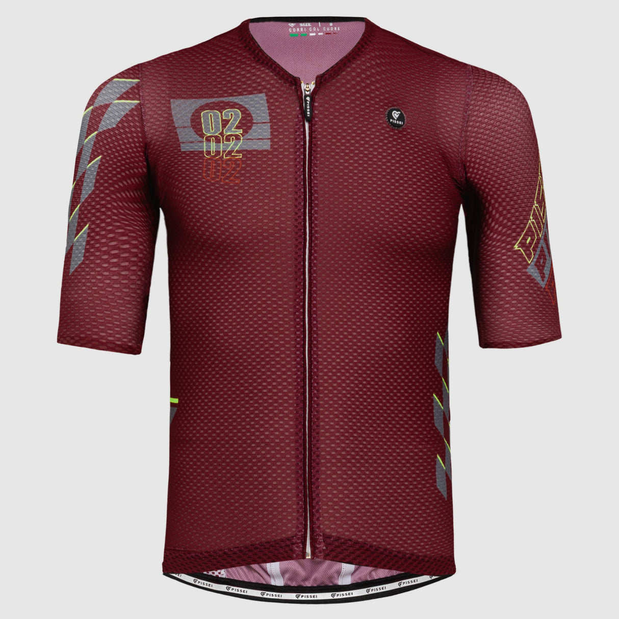 Maglia Pissei Thunder - Bordeaux