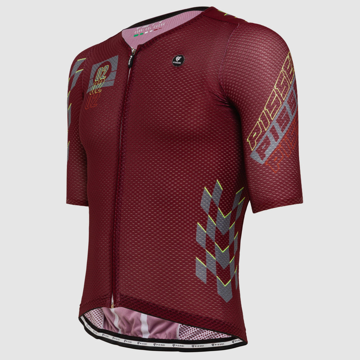 Maglia Pissei Thunder - Bordeaux