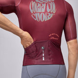 Maglia Pissei Thunder - Bordeaux