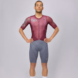 Maglia Pissei Thunder - Bordeaux