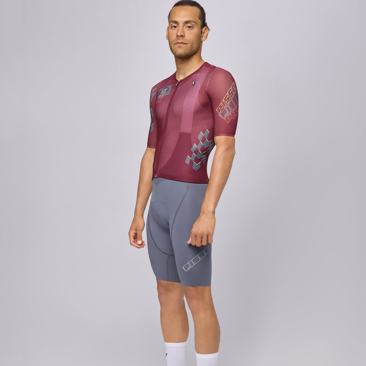 Maglia Pissei Thunder - Bordeaux