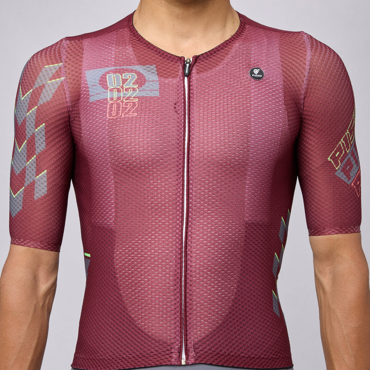 Maglia Pissei Thunder - Bordeaux