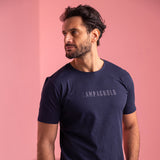 T-Shirt Campagnolo Logo - Blu - M