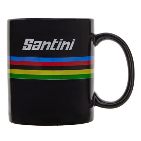 Taza de cerámica Santini UCI - Negro