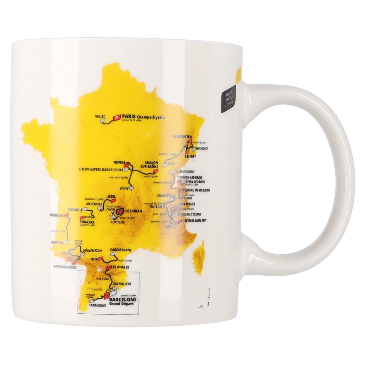 Tazza in ceramica Tour de France - Parcours 2026 Tour de France