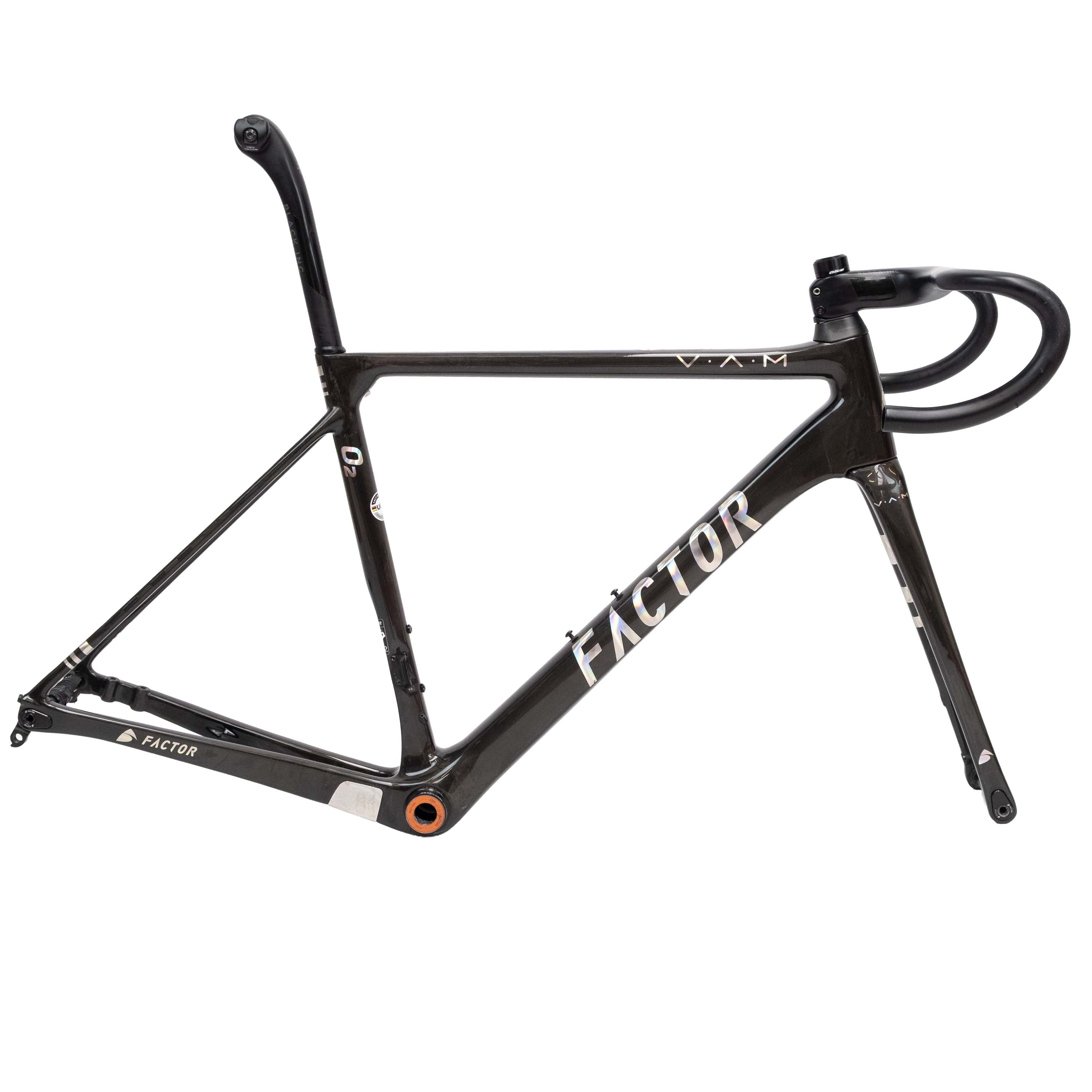 Telaio Factor 02 disc - Nero lucido Factor