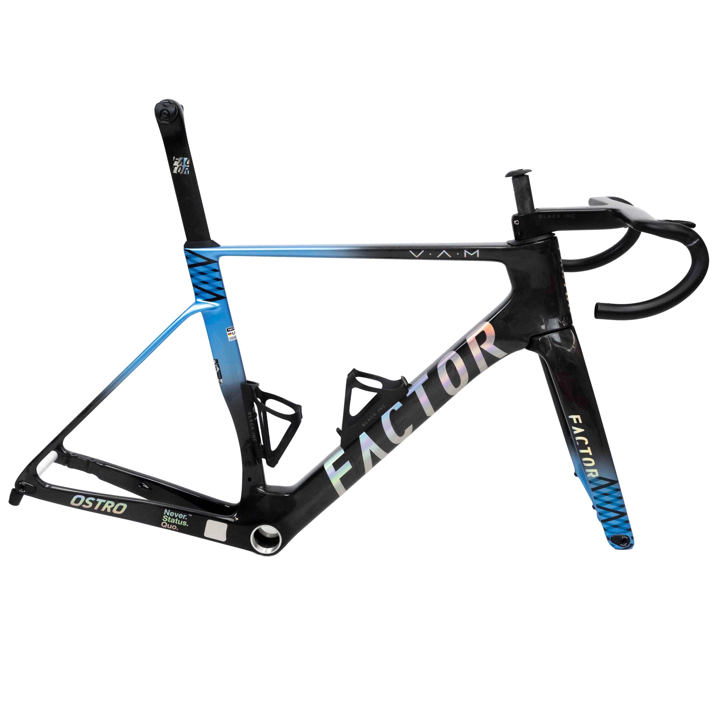 Factor Ostro Vam 2.0 disc Frame - Black Blue